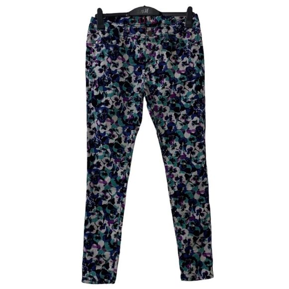 Elle Floral Print Pants(Size 8R) - Picture 1 of 5